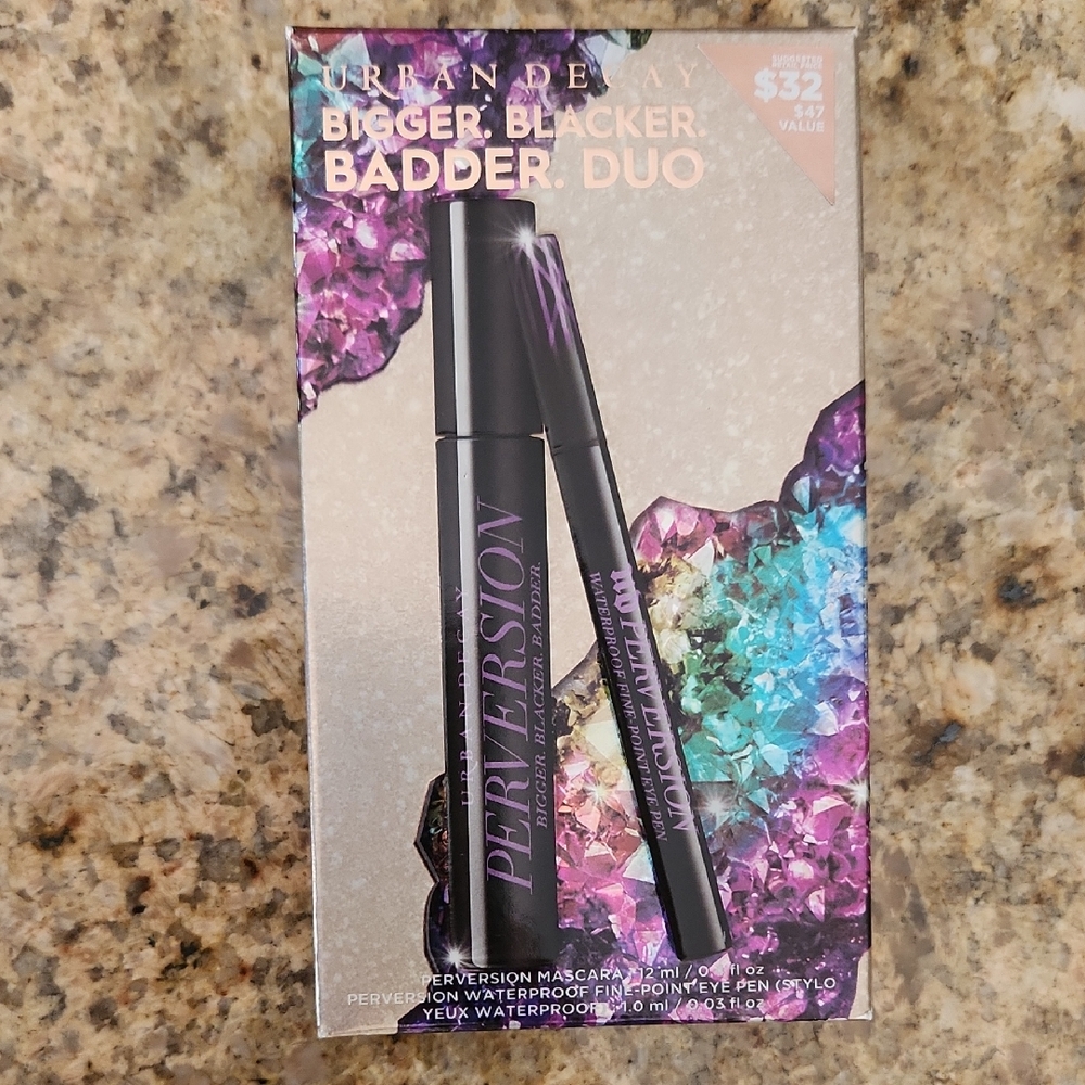 URBAN DECAY PERVERSION Mascara Liner Duo SetBlack and Purple